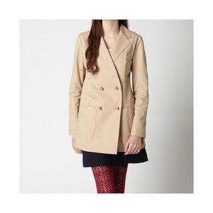 Uniqlo DIP Balcony & Bed Khaki Trench Jacket